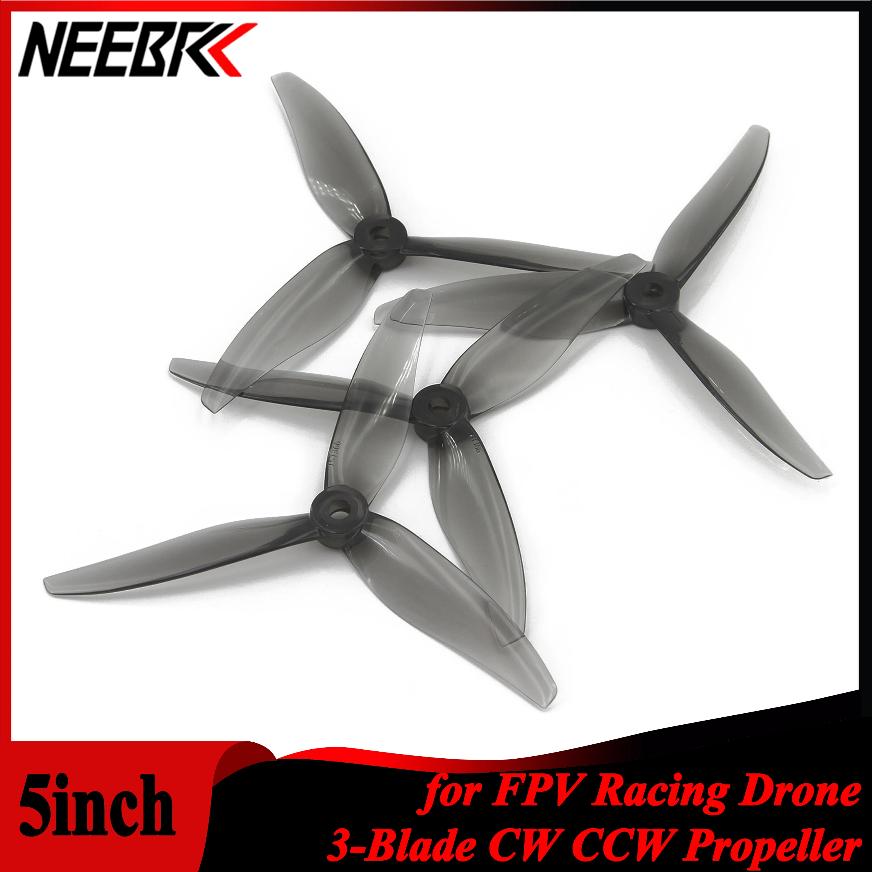 NEEBRC 12 คู่ 5 นิ้ว Props ใบพ - Fpv Drone Propeller บทวิจารณ์และราคา